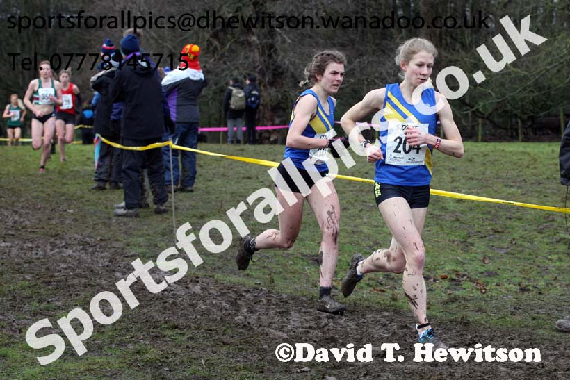 Senior womens Northern Cross Country, Knowsley Safari Park. Photo: David T. Hewitson/Sports for All Pics